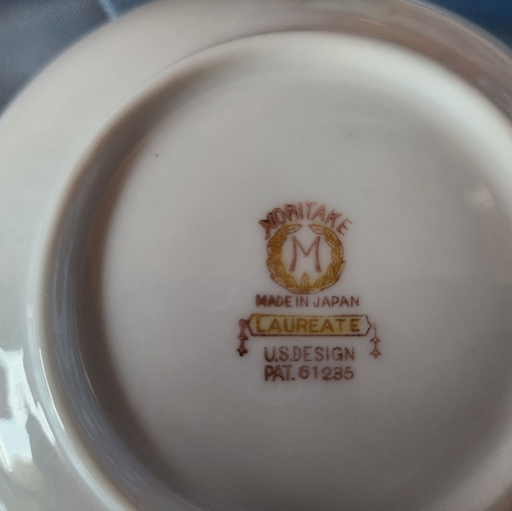 Beautiful Noritake LAUREATE 5 Sets Of 2 Handled Soupbowls With Underplate - Picture 12 of 12